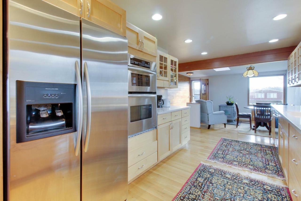 Lopez Island Agate Beach Waterfront Home Islandale Exterior foto