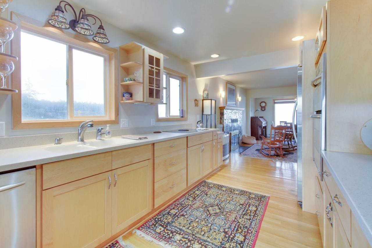 Lopez Island Agate Beach Waterfront Home Islandale Exterior foto